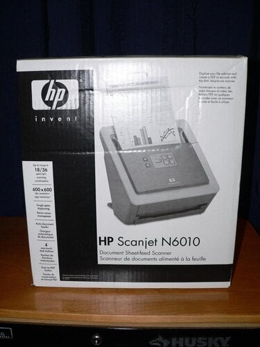 Περισσότερες πληροφορίες για "Brand new HP duplex scanner: Ταχύτατος έγχρωμος σαρωτής διπλής όψης ολοκαίνουριος στο κουτί του"