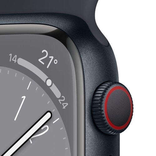 Περισσότερες πληροφορίες για "Apple Watch Series 8 (41mm/Μαύρο/Αλουμίνιο)"