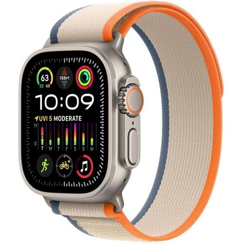 Περισσότερες πληροφορίες για "Apple Watch Ultra 2 Titanium 49mm GPS + Cellular - Orange/Beige Trail Loop - S/M"