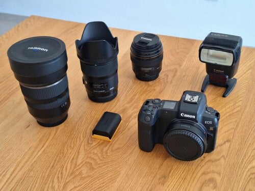 Περισσότερες πληροφορίες για "Canon eos R + Prime lenses"