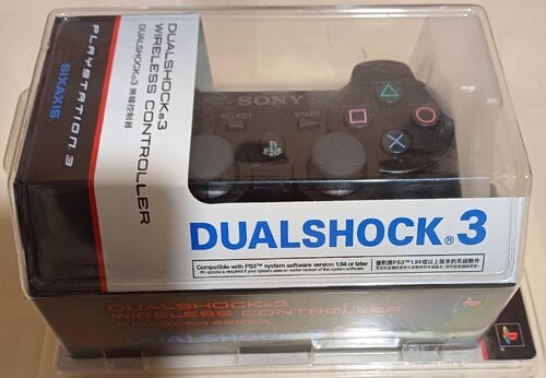 Περισσότερες πληροφορίες για "SONY PS3 DualShock 3 WIRELESS Controller Black CECHZC2H NEW (SEALED)"