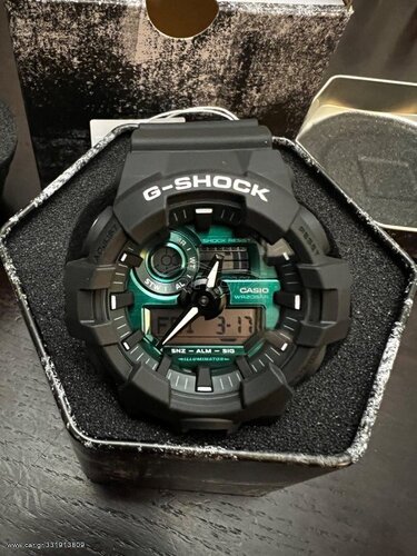 Περισσότερες πληροφορίες για "Casio G-Shock GA 700MG-1AER ΣΦΡΑΓΙΣΜΕΝΟ ΧΩΡΙΣ ΚΑΜΙΑ ΧΡΗΣΗ ΑΥΘΕΝΤΙΚΟ"