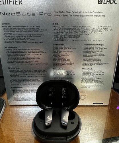 Περισσότερες πληροφορίες για "Edifier NeoBuds Pro True Wireless Stereo Earbuds with Active Noise Cancellation"