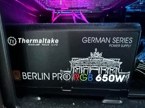 Περισσότερες πληροφορίες για "Thermaltake Berlin Pro RGB (650W)"