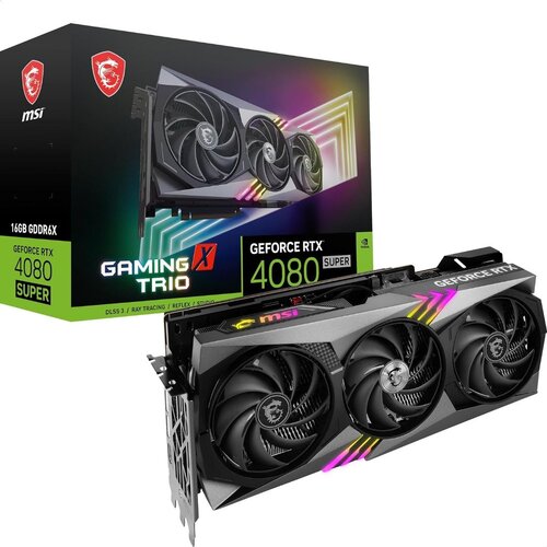 Περισσότερες πληροφορίες για "MSI GeForce RTX 4080 SUPER 16GB GAMING X TRIO"