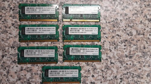 Περισσότερες πληροφορίες για "DDR2 ΜΝΗΜΕΣ SDRAM  και SO-DIMM"