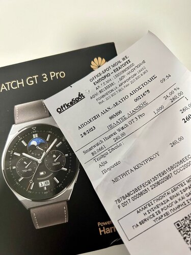 Περισσότερες πληροφορίες για "Huawei watch Gt3 pro leather grey + extra"