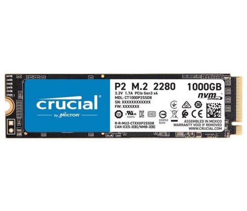 Περισσότερες πληροφορίες για "SSD Crucial P2 1TO"