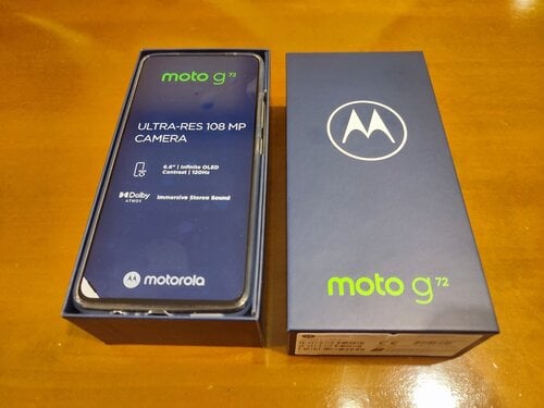 Περισσότερες πληροφορίες για "Motorola Moto G G72 (Γκρι/128 GB)"
