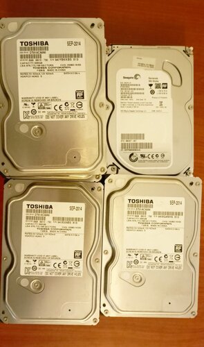 Περισσότερες πληροφορίες για "Δίσκοι Toshiba 500GB 7200 RPM  (όλοι HDD 3.5")"