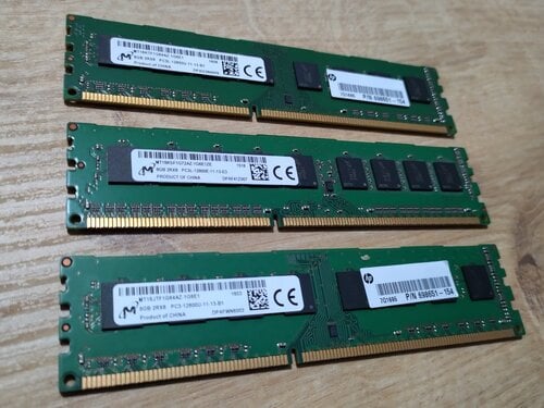 Περισσότερες πληροφορίες για "MICRON 24GB ( 3X8GB) DDR3"