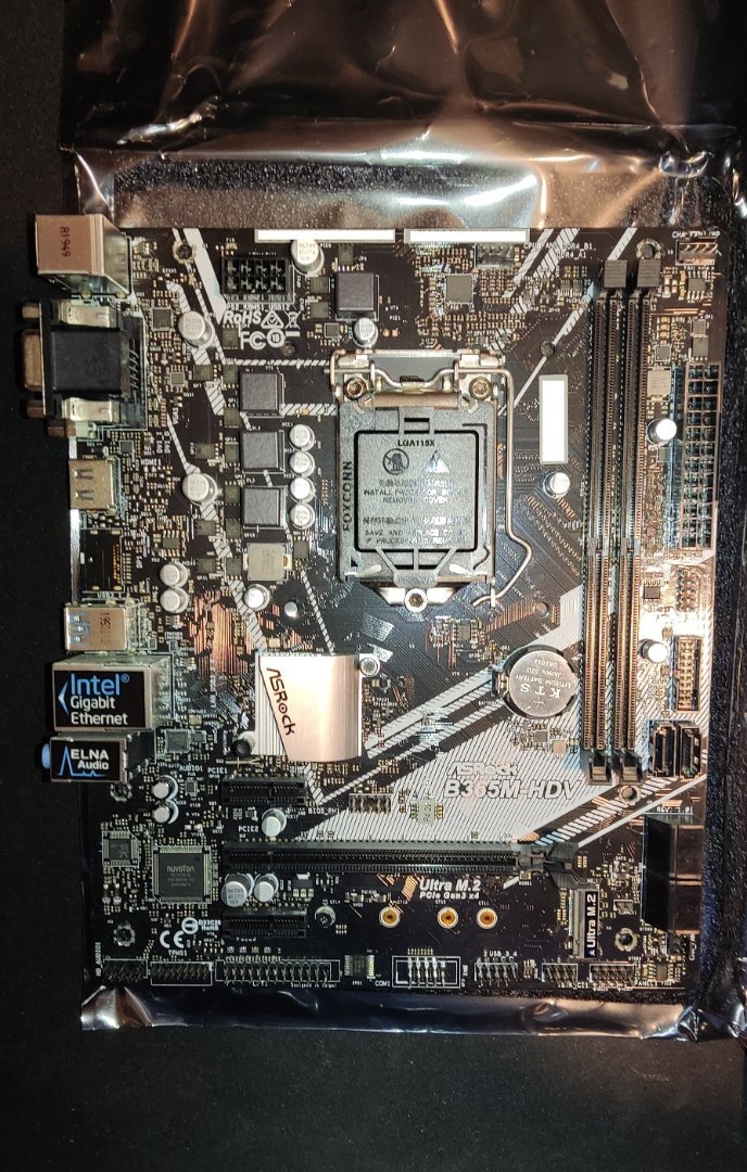 Intel® Pentium® Gold G5420 / Asrock B365M-HDV / Patriot Viper Elite ...