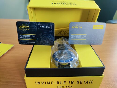 Περισσότερες πληροφορίες για "Ανδρικό ρολόι quartz Invicta Pro diver"