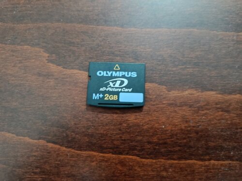Περισσότερες πληροφορίες για "Olympus xD picture card 2GB type M+"
