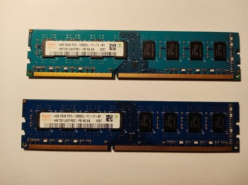 Περισσότερες πληροφορίες για "RAM HYNIX 8GB (2X4GB) DDR3 1600MHZ PC3-12800U-11-11-B1 / 1.35V (ΠΑΤΡΑ)"