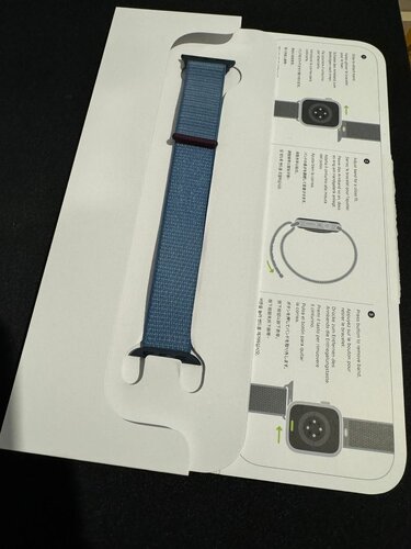 Περισσότερες πληροφορίες για "Λουράκι Apple Sport Loop 41mm Winter Blue"