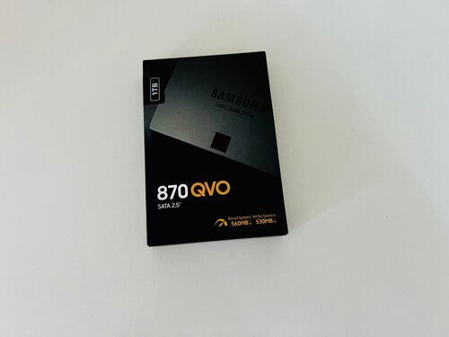 Περισσότερες πληροφορίες για "Samsung 870 QVO (1 TB/SATA III) Σφραγισμένος"