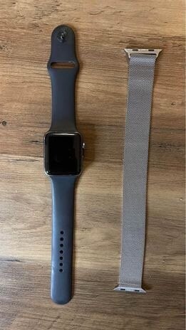 Περισσότερες πληροφορίες για "Πωλείται Apple Watch Series 3 μαζί με Αυθεντικό Apple Milanese Loop"