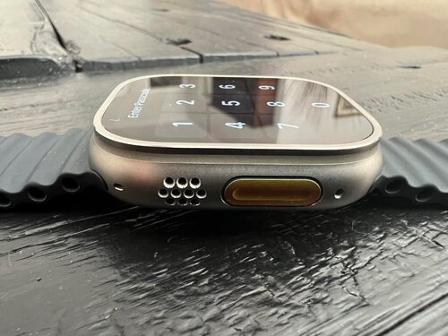 Περισσότερες πληροφορίες για "Apple Watch Ultra + 49mm Midnight Ocean Band (49mm/Μεταλλικός/Τιτάνιο)"