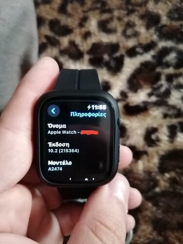 Περισσότερες πληροφορίες για "Apple Watch Series 7 (45mm/Μαύρο/Αλουμίνιο)"