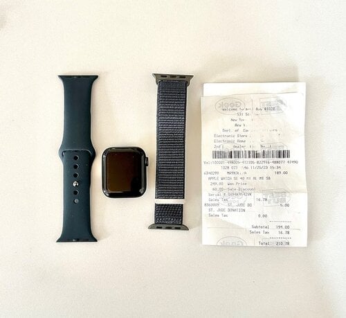 Περισσότερες πληροφορίες για "Apple Watch SE (Generation 2) MR9X3LL. Αχρησιμοποίητο!"