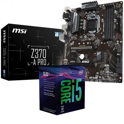 Περισσότερες πληροφορίες για "Intel i5-8600K + MSI Z370-A Pro"