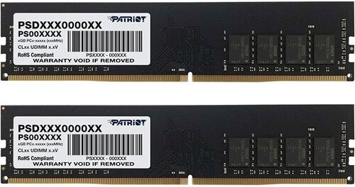 Περισσότερες πληροφορίες για "PATRIOT SIGNATURE LINE 16GB (2X8GB) DDR4 3200MHZ"