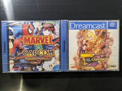 Περισσότερες πληροφορίες για "Marvel vs. Capcom 1 & 2, PAL, Dreamcast, σφραγισμένα!"