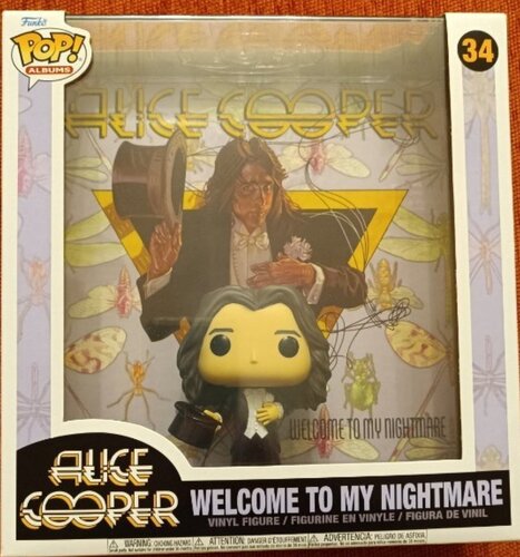 Περισσότερες πληροφορίες για "Funko Pop: Alice Cooper - Welcome to my Nightmare#34  / Καινούριο στο κουτί του"