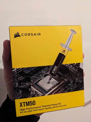 Περισσότερες πληροφορίες για "Θερμαγώγιμη Πάστα CORSAIR XTM50 Thermal paste"