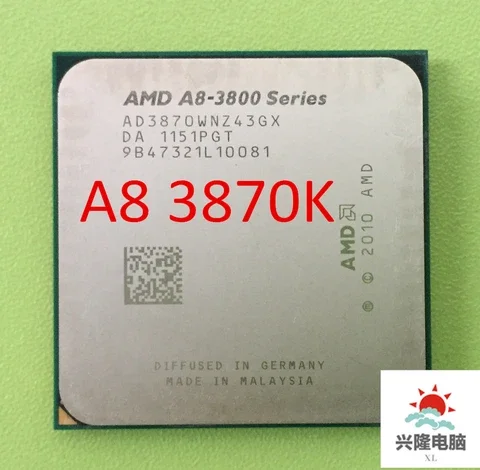 Περισσότερες πληροφορίες για "ΖΗΤΗΤΕ AMD A8-3870K APU Socket: FM1"