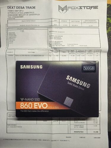 Περισσότερες πληροφορίες για "Samsung 860 EVO 500GB"