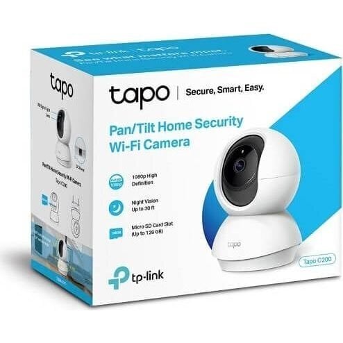 Περισσότερες πληροφορίες για "TP-LINK TAPO WIFI CAMERA 1080 FULL HD HOME SECURITY"