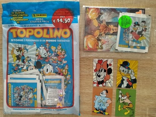 Περισσότερες πληροφορίες για "Panini - Disney ιταλικό sticker album (starter pack)"