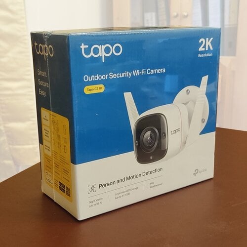 Περισσότερες πληροφορίες για "Tapo C310 Εξωτερική Wi-Fi Κάμερα Ασφαλείας"