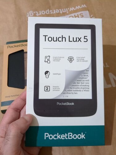 Περισσότερες πληροφορίες για "Pocketbook Touch Lux 5 + Θήκη"
