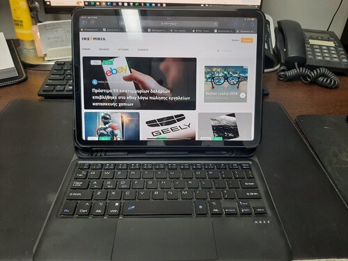 Περισσότερες πληροφορίες για "Ipad Pro 11 Dux Ducis keyboard case"