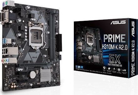 Περισσότερες πληροφορίες για "Asus Prime H310M-K R2.0 Motherboard Micro ATX"