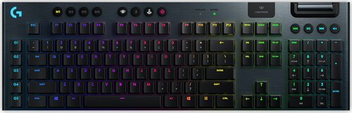 Περισσότερες πληροφορίες για "Logitech G915 LIGHTSPEED Wireless RGB Mechanical Gaming Keyboard - GL Tactile Σφραγισμενο"
