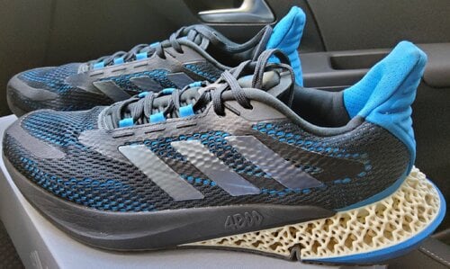 Περισσότερες πληροφορίες για "Adidas 4DFWD 4D Pulse Running Shoes Sneakers Black Blue GX2991"