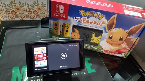 Nintendo switch lets go eevee limited edition