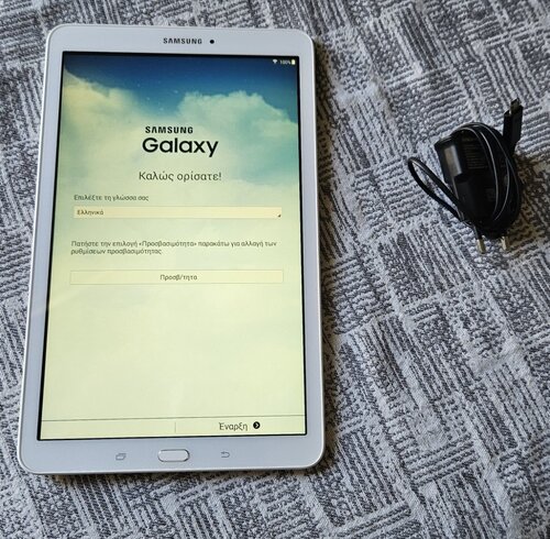Περισσότερες πληροφορίες για "Tablet Damsung Galaxy Tab E Λευκό SM-T560"