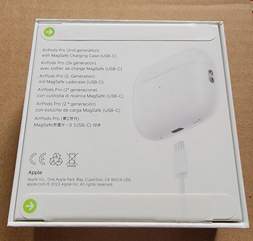 Περισσότερες πληροφορίες για "Apple AirPods Pro (2nd generation) (Άσπρο) With MagSafe Charging Case (USB C)"