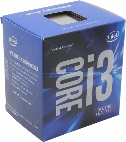 Περισσότερες πληροφορίες για "Intel Core i3-6100 (Box)"