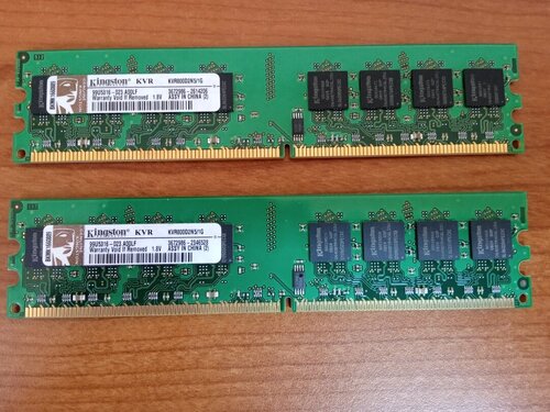 Περισσότερες πληροφορίες για "Μνήμες RAM DDR 1GB 2τεμ., 512ΜΒ 6τεμ. & 256ΜΒ 3τεμ."