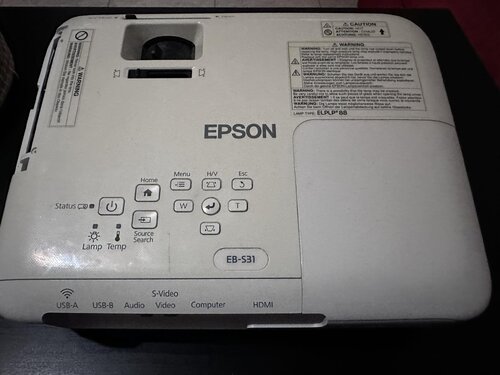 Περισσότερες πληροφορίες για "Epson eb s31"