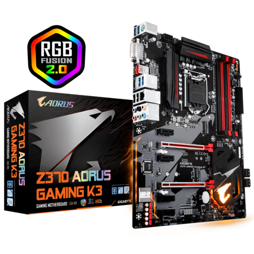 Περισσότερες πληροφορίες για "Gigabyte Z370 AORUS Gaming K3 (rev. 1.0)"