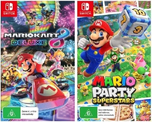 Περισσότερες πληροφορίες για "ZΗΤΗΣΗ-Mario Kart 8 Deluxe - mario party superstars για switch"