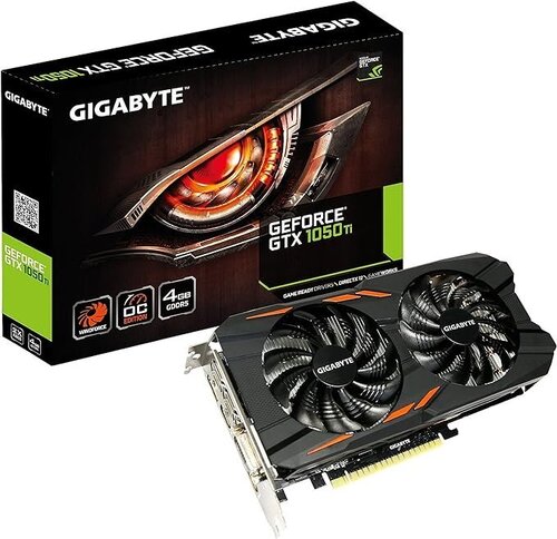 Περισσότερες πληροφορίες για "Gigabyte GeForce GTX1050 Ti 4GB Windforce OC"