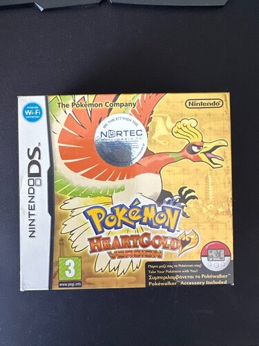 Περισσότερες πληροφορίες για "Pokemon HeartGold Version (Nintendo DS) συλλεκτική ευρωπαϊκή"